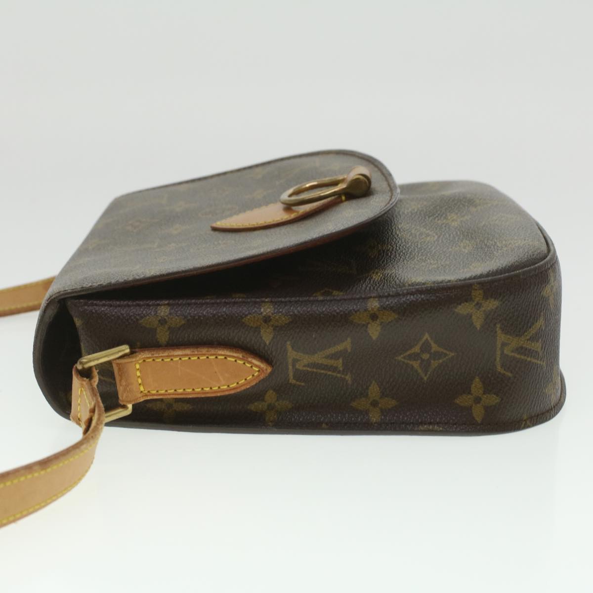 LOUIS VUITTON Monogram Saint Cloud GM Shoulder Bag M51242 LV Auth 37173