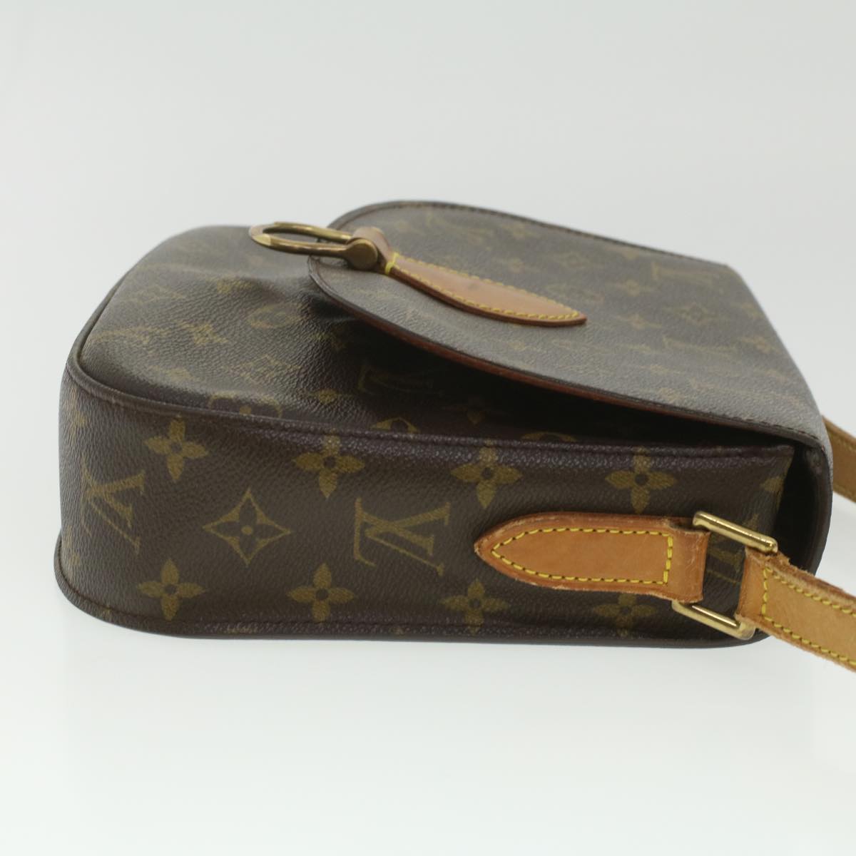 LOUIS VUITTON Monogram Saint Cloud GM Shoulder Bag M51242 LV Auth 37173