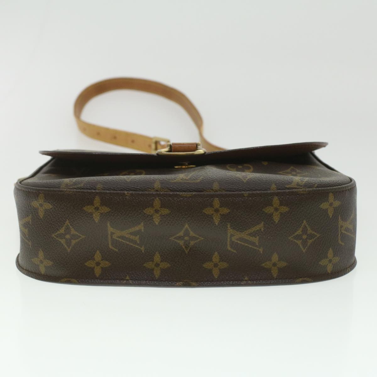 LOUIS VUITTON Monogram Saint Cloud GM Shoulder Bag M51242 LV Auth 37173