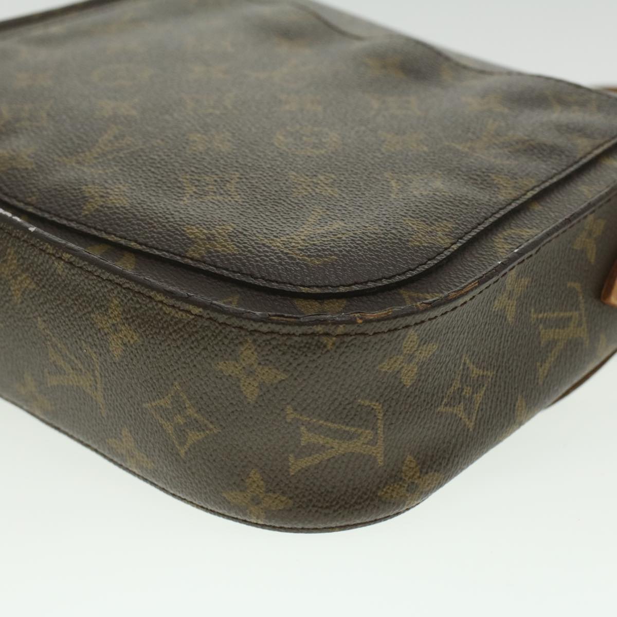 LOUIS VUITTON Monogram Saint Cloud GM Shoulder Bag M51242 LV Auth 37174