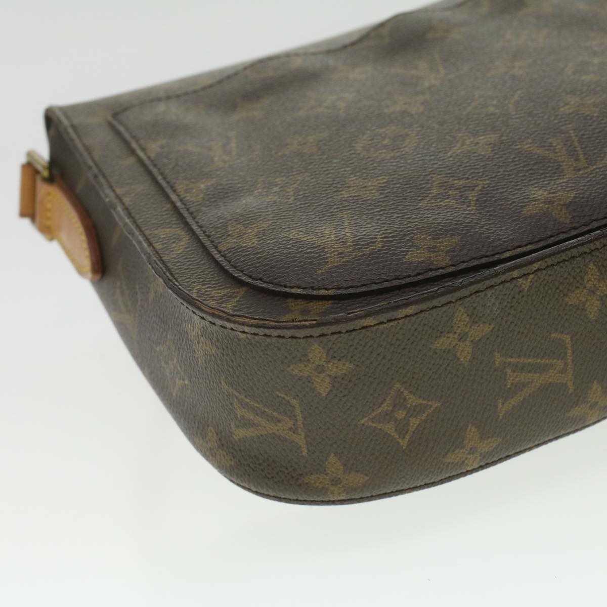 LOUIS VUITTON Monogram Saint Cloud GM Shoulder Bag M51242 LV Auth 37174