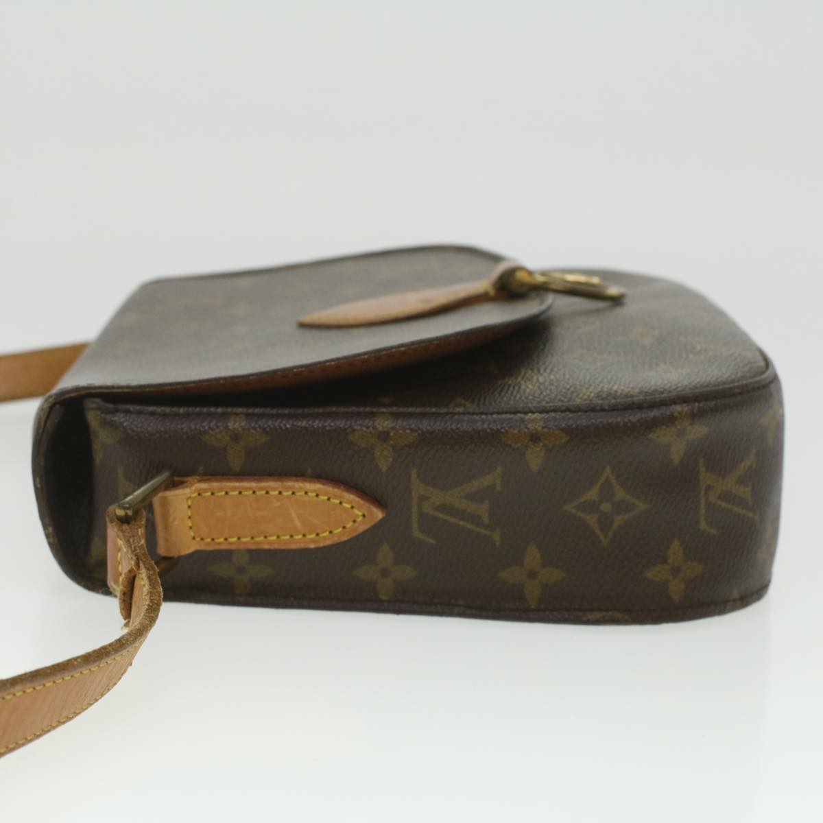 LOUIS VUITTON Monogram Saint Cloud GM Shoulder Bag M51242 LV Auth 37174