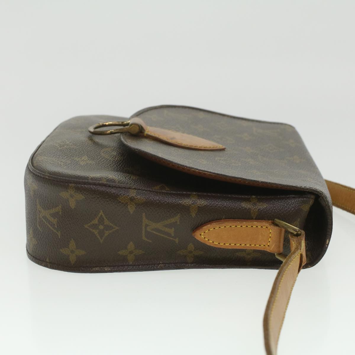 LOUIS VUITTON Monogram Saint Cloud GM Shoulder Bag M51242 LV Auth 37174