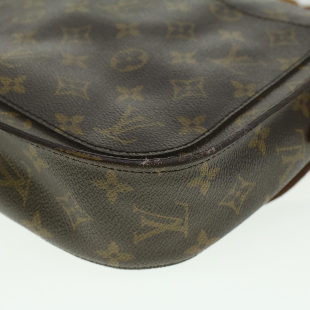 LOUIS VUITTON Monogram Saint Cloud GM Shoulder Bag M51242 LV Auth 37175