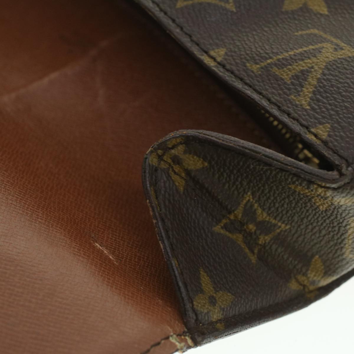 LOUIS VUITTON Monogram Saint Cloud GM Shoulder Bag M51242 LV Auth 37175