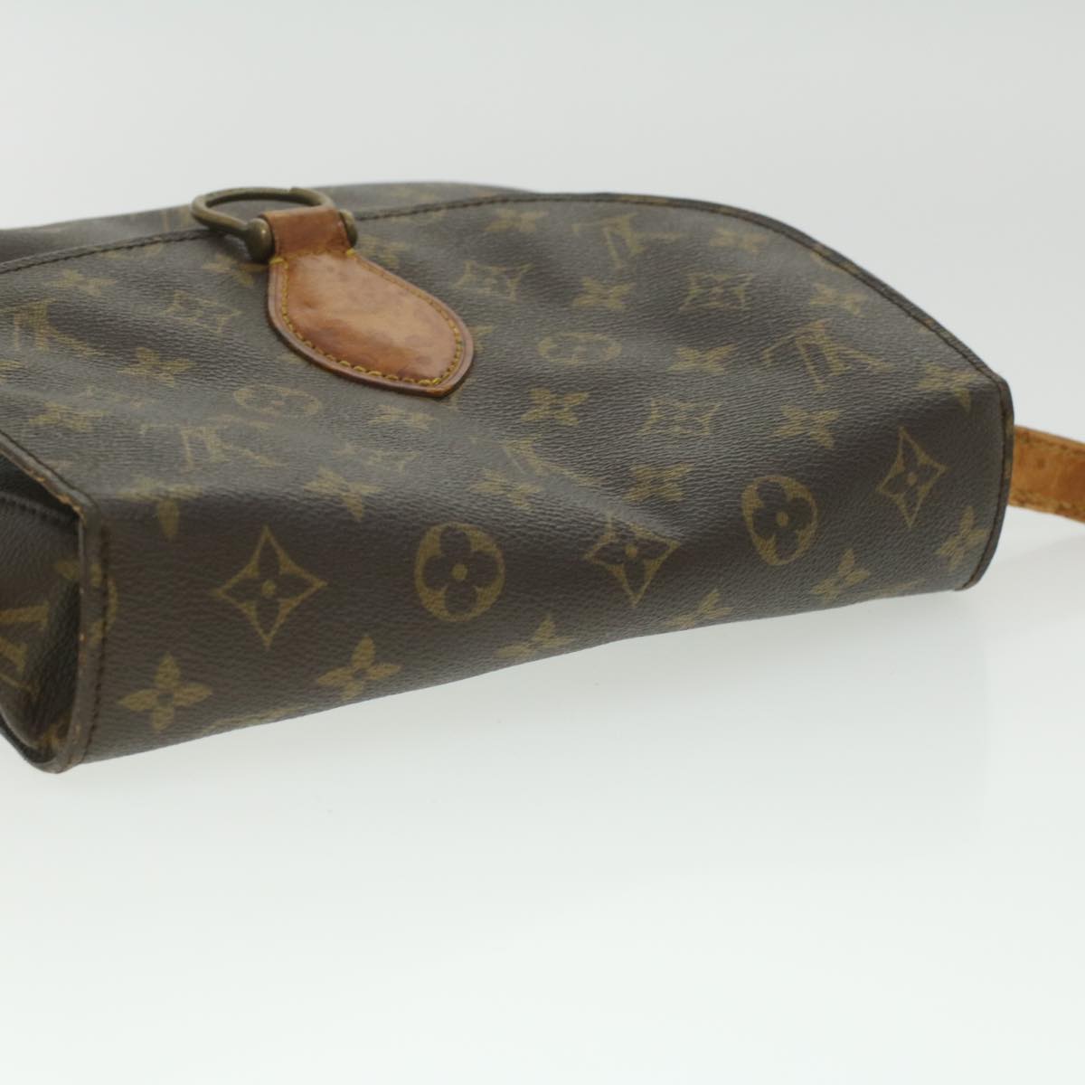 LOUIS VUITTON Monogram Saint Cloud GM Shoulder Bag M51242 LV Auth 37175