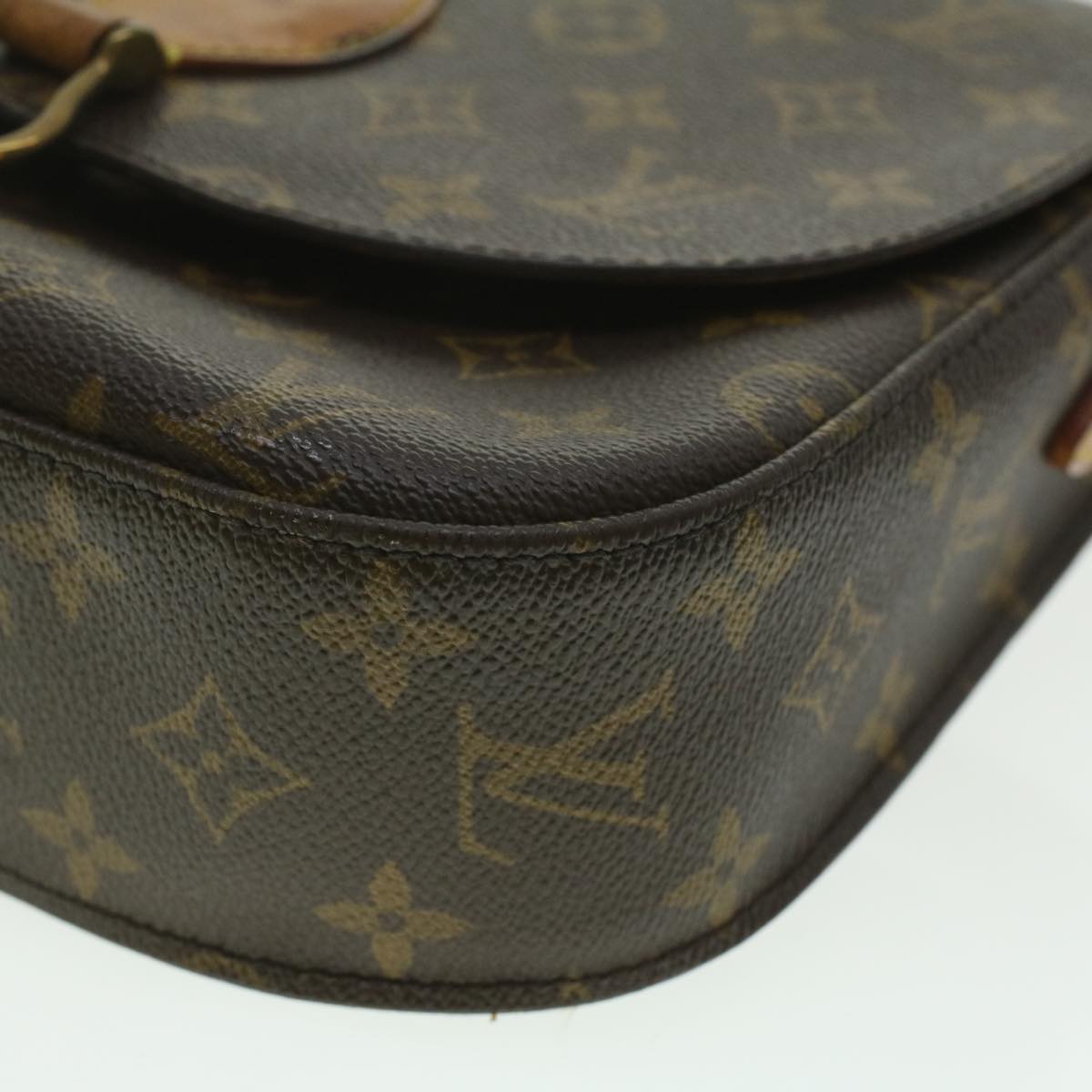 LOUIS VUITTON Monogram Saint Cloud GM Shoulder Bag M51242 LV Auth 37263