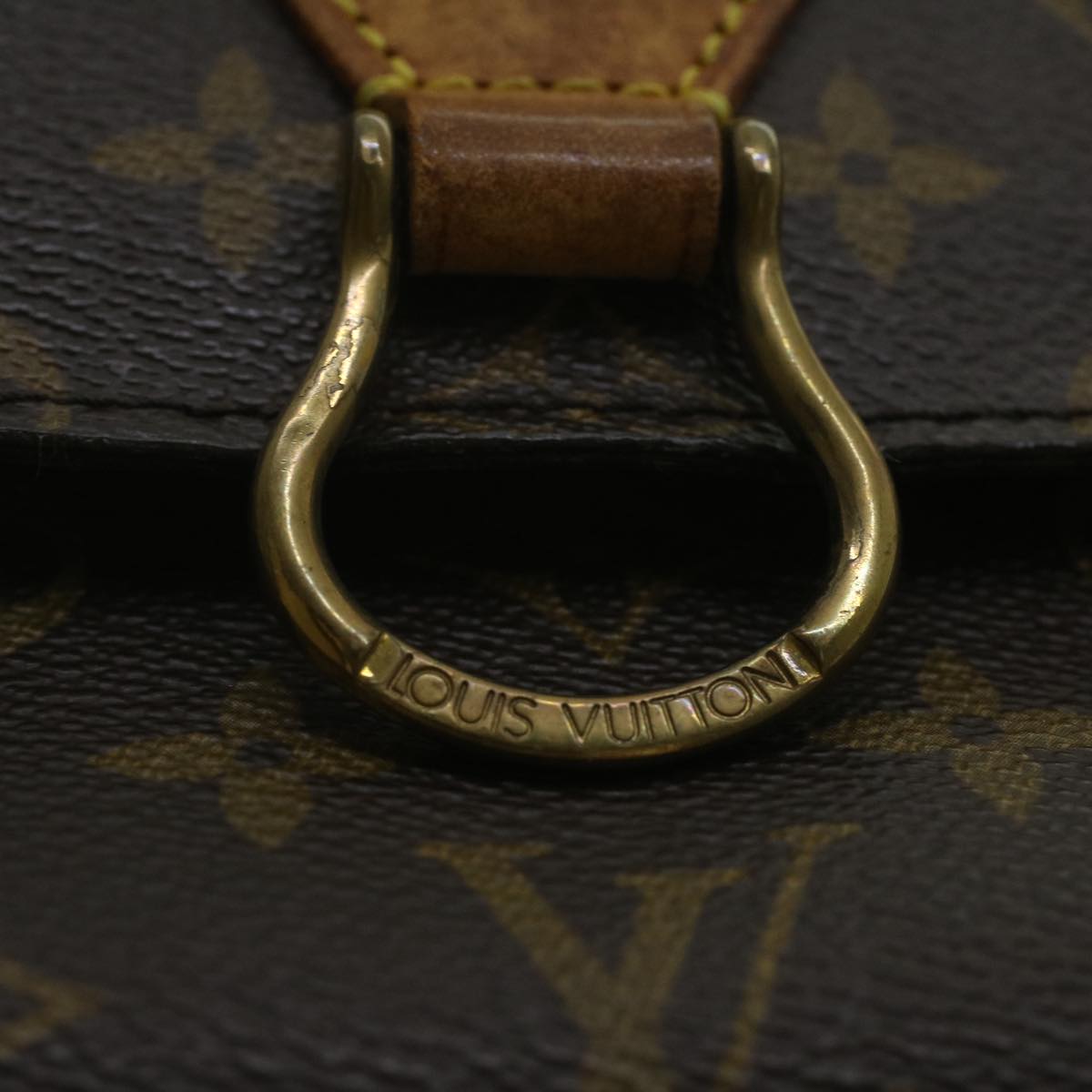 LOUIS VUITTON Monogram Saint Cloud GM Shoulder Bag M51242 LV Auth 37263