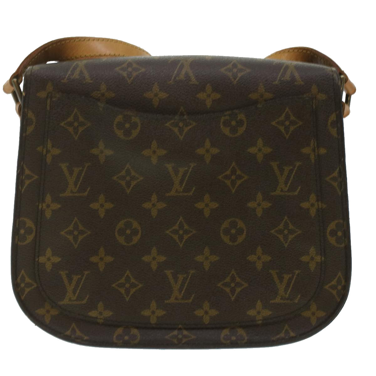 LOUIS VUITTON Monogram Saint Cloud GM Shoulder Bag M51242 LV Auth 37263