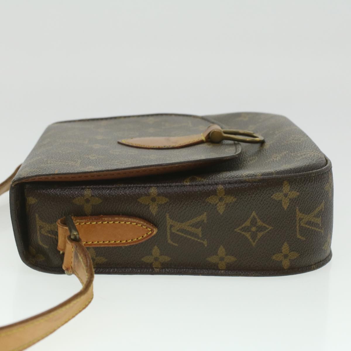 LOUIS VUITTON Monogram Saint Cloud GM Shoulder Bag M51242 LV Auth 37263