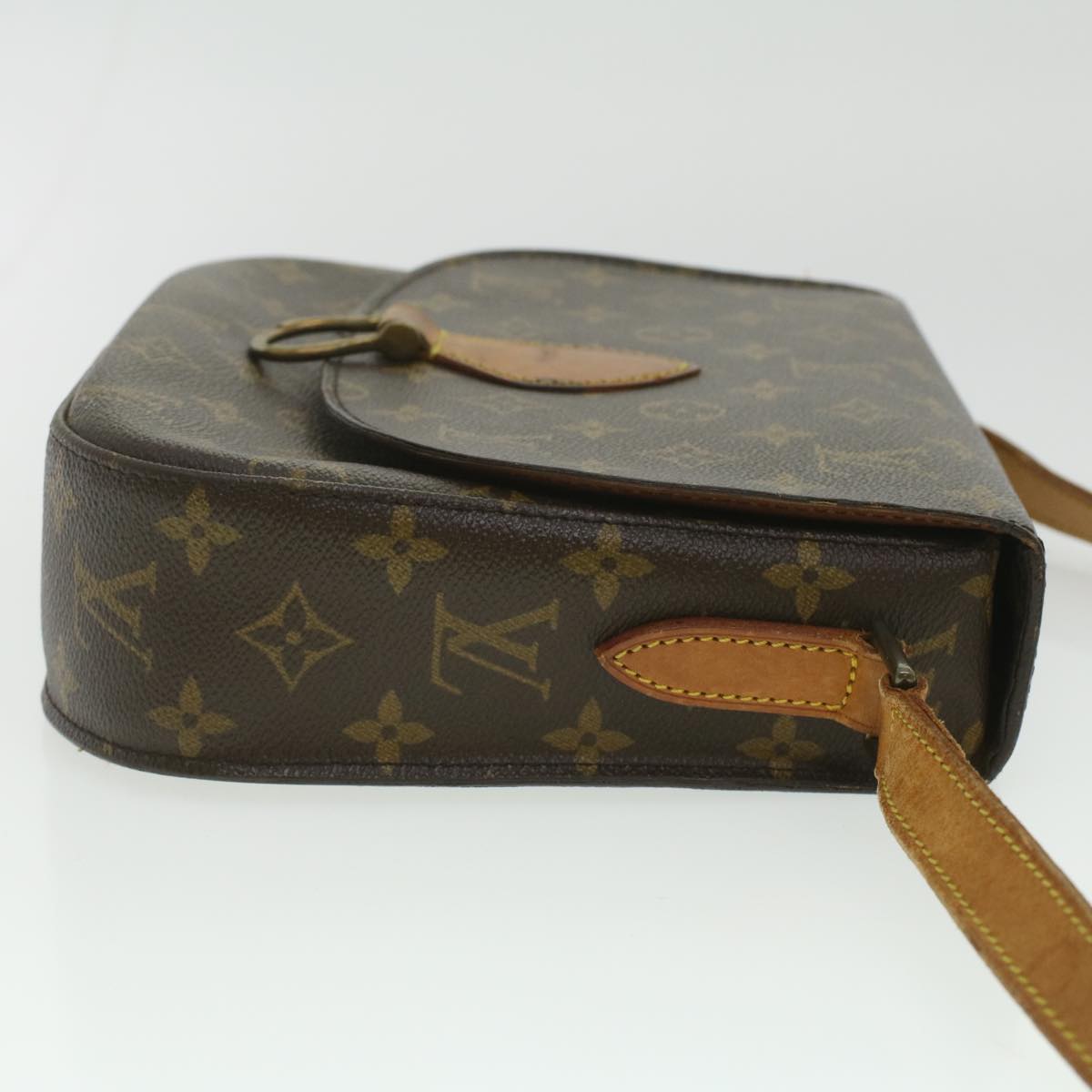 LOUIS VUITTON Monogram Saint Cloud GM Shoulder Bag M51242 LV Auth 37263