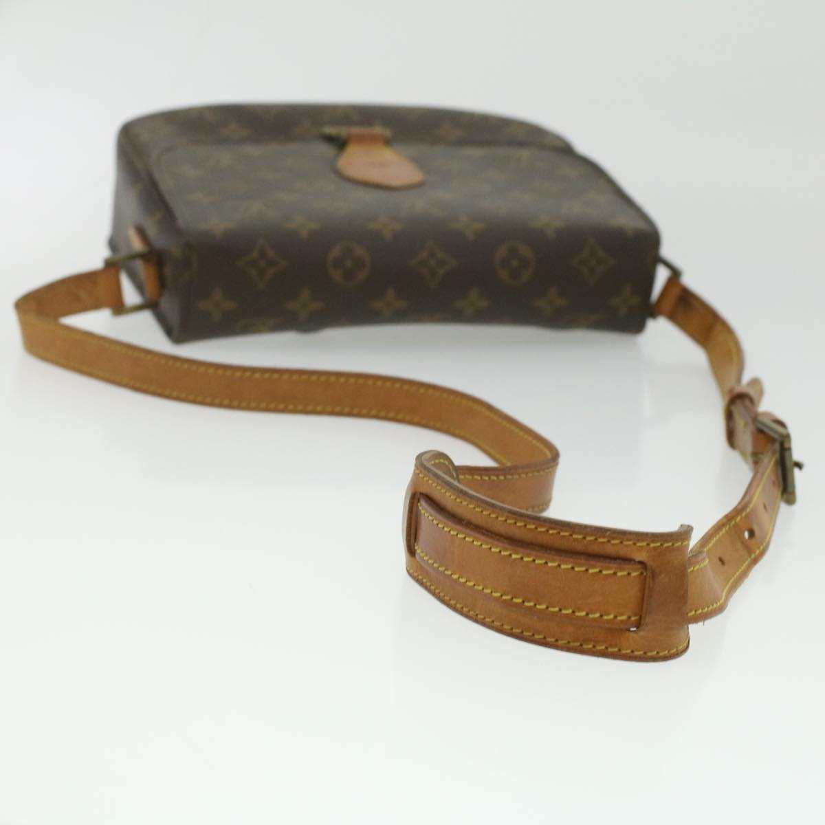 LOUIS VUITTON Monogram Saint Cloud GM Shoulder Bag M51242 LV Auth 37263