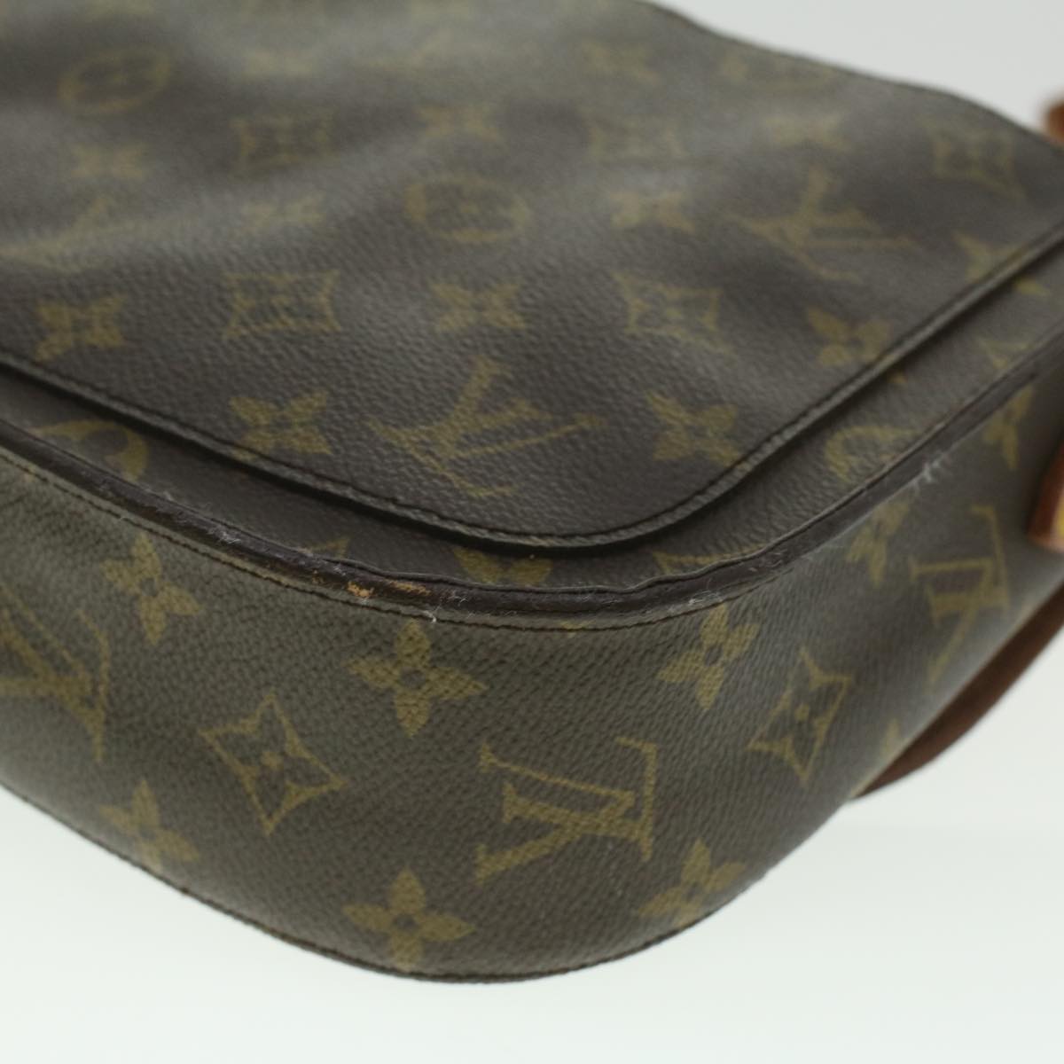 LOUIS VUITTON Monogram Saint Cloud GM Shoulder Bag M51242 LV Auth 37266