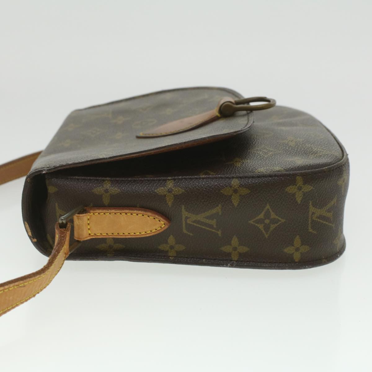 LOUIS VUITTON Monogram Saint Cloud GM Shoulder Bag M51242 LV Auth 37266