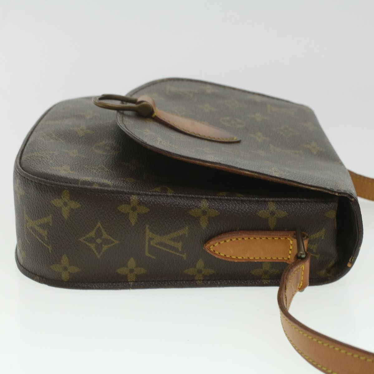 LOUIS VUITTON Monogram Saint Cloud GM Shoulder Bag M51242 LV Auth 37266