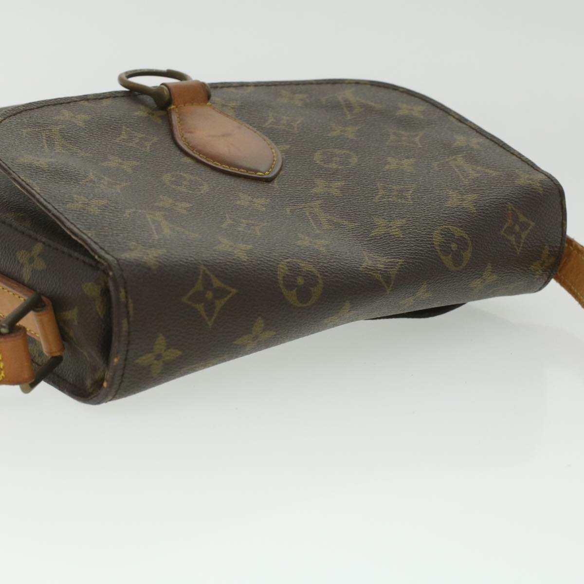 LOUIS VUITTON Monogram Saint Cloud GM Shoulder Bag M51242 LV Auth 37266