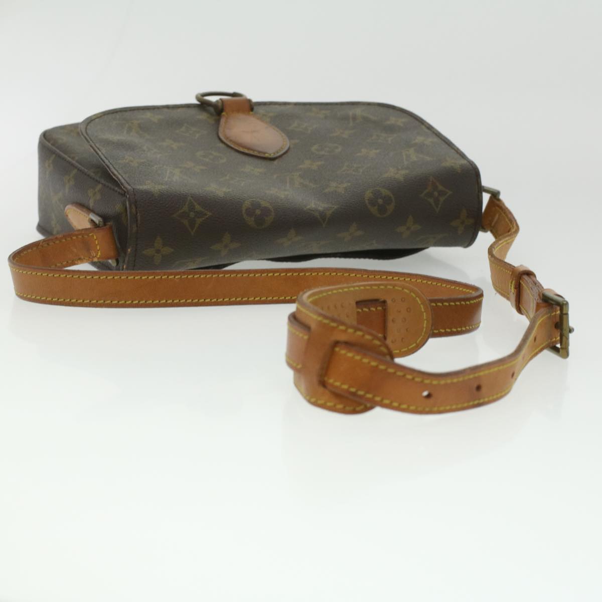 LOUIS VUITTON Monogram Saint Cloud GM Shoulder Bag M51242 LV Auth 37266