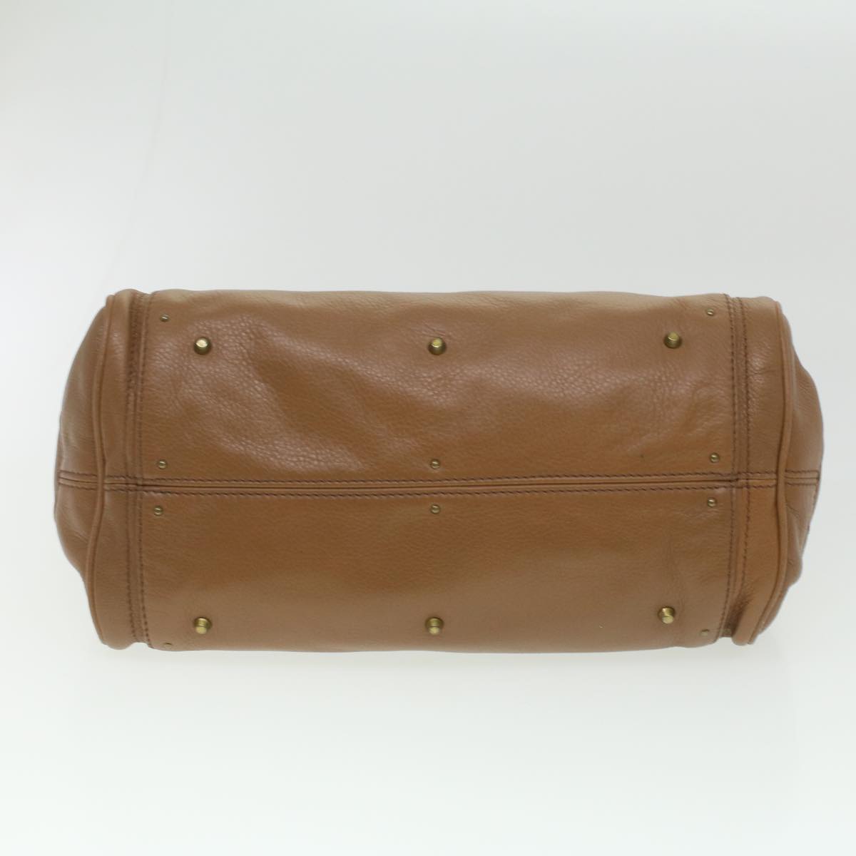 Chloe Paddington Hand Bag Leather Brown 03-08-51-5276 Auth 37277