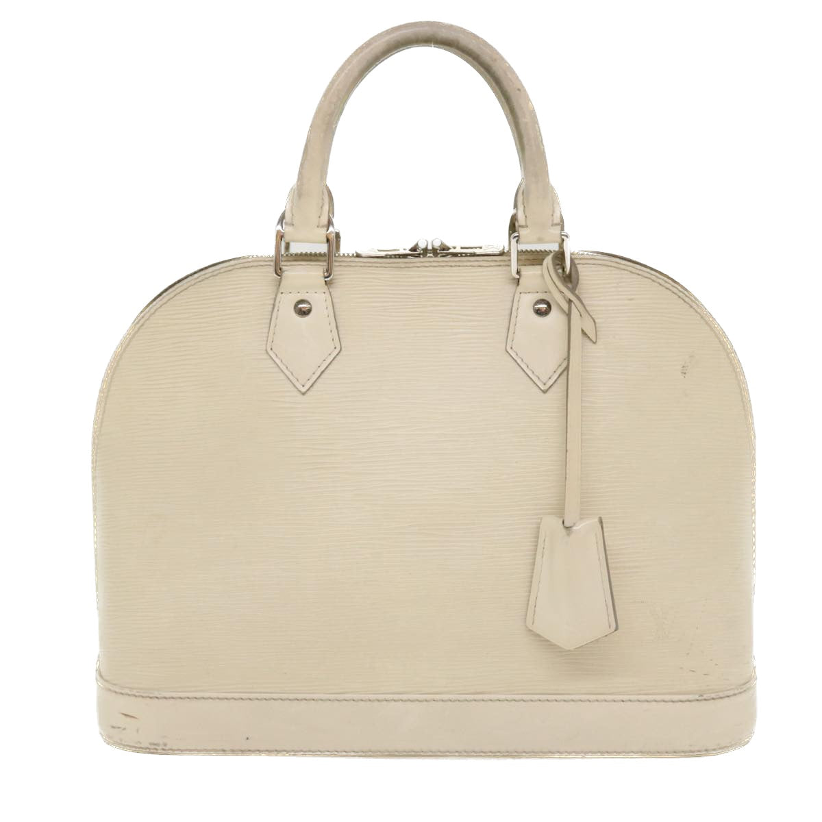 LOUIS VUITTON Epi Alma Hand Bag White M4030J LV Auth 37284