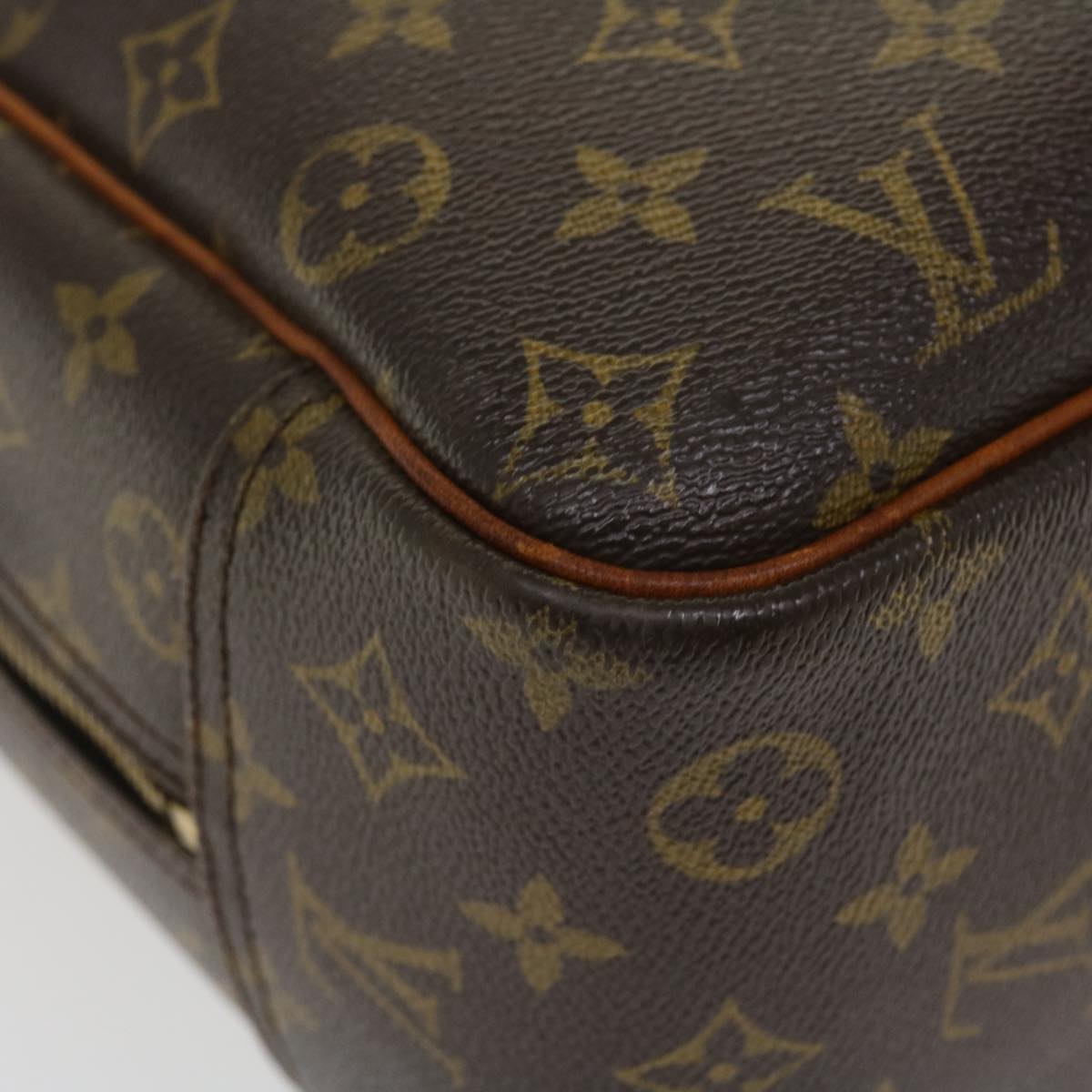 LOUIS VUITTON Monogram Deauville Hand Bag M47270 LV Auth 37302