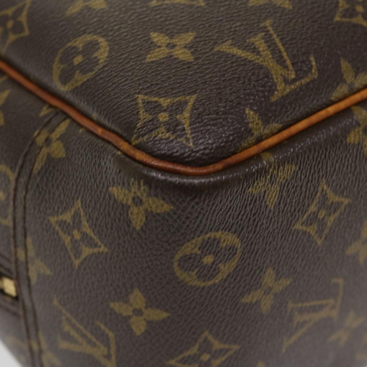 LOUIS VUITTON Monogram Deauville Hand Bag M47270 LV Auth 37302