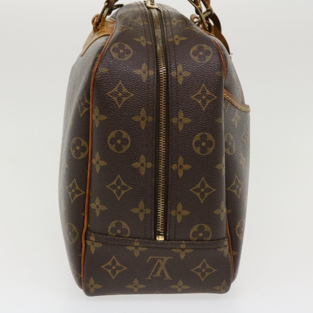 LOUIS VUITTON Monogram Deauville Hand Bag M47270 LV Auth 37302