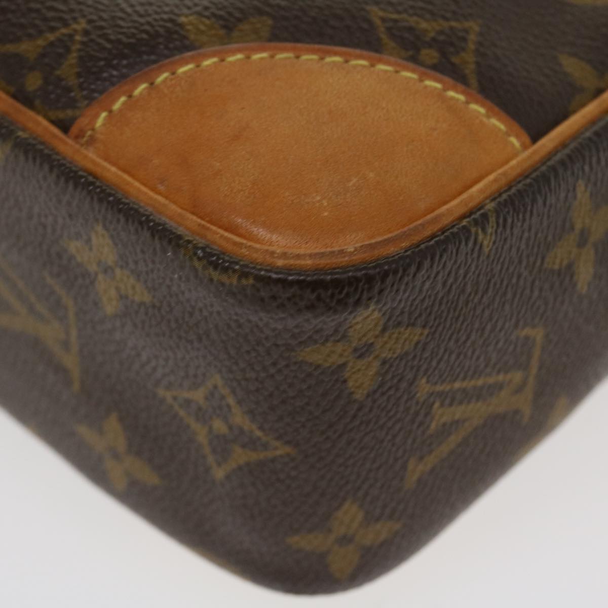 LOUIS VUITTON Monogram Compiegne 28 Clutch Bag M51845 LV Auth 37307