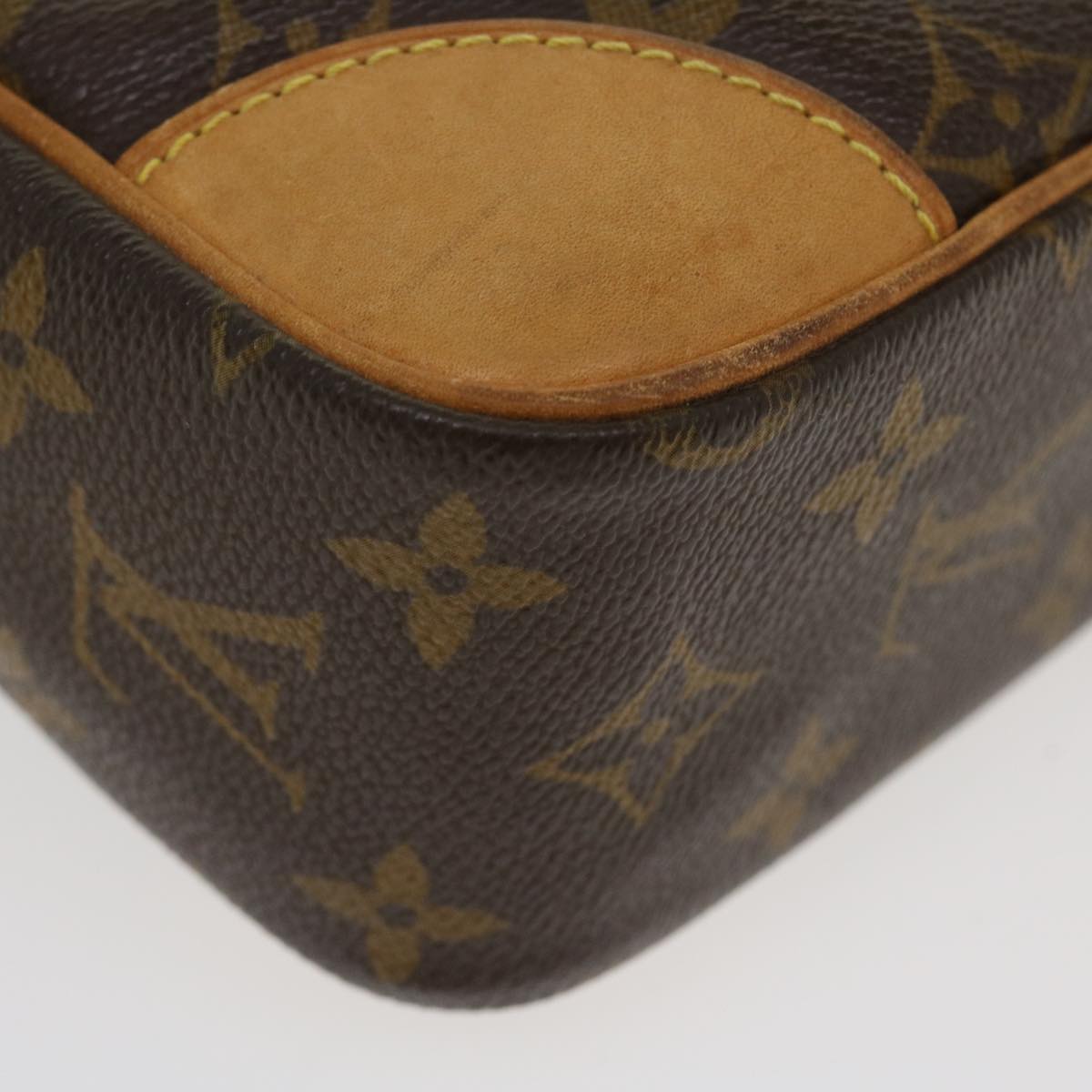 LOUIS VUITTON Monogram Compiegne 28 Clutch Bag M51845 LV Auth 37307