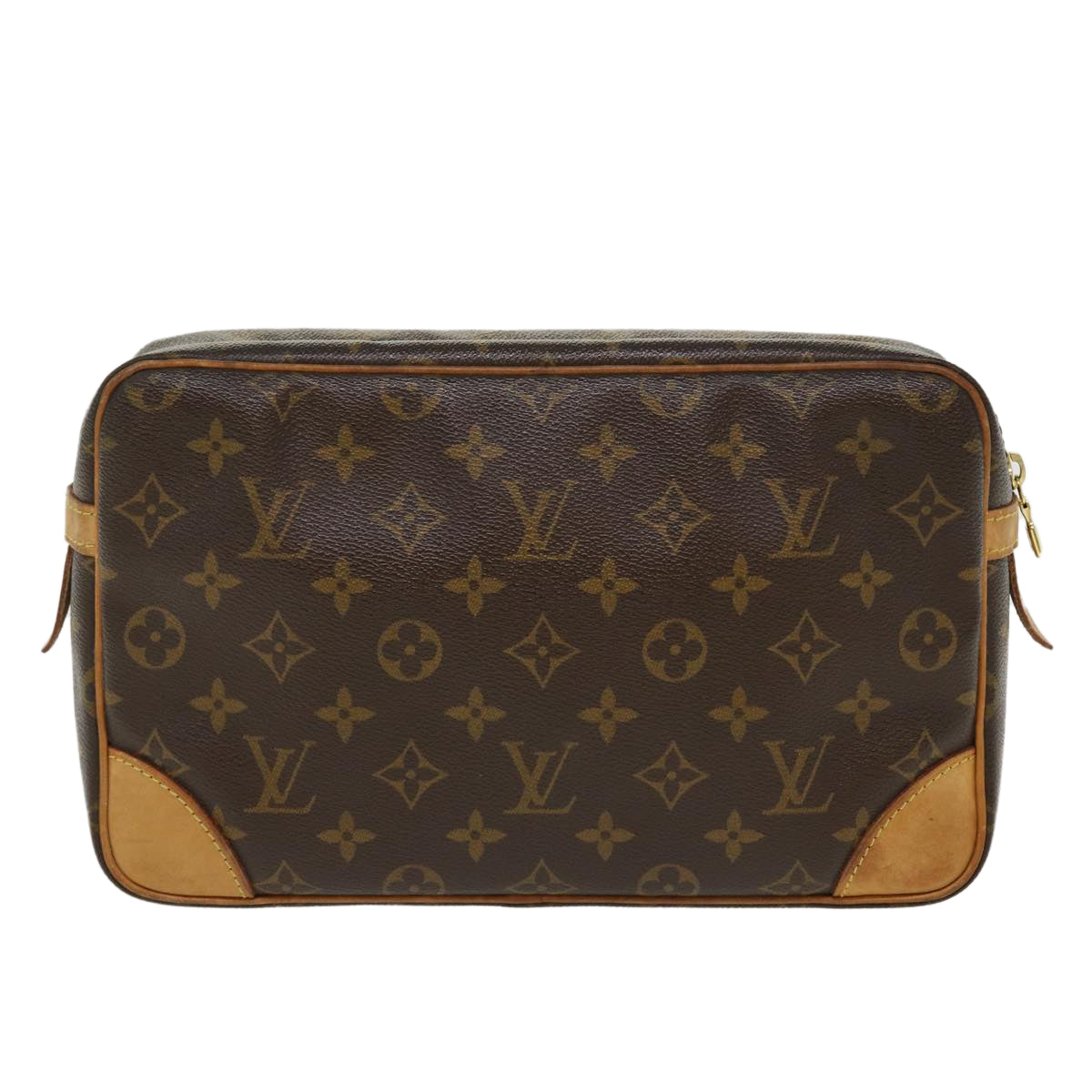 LOUIS VUITTON Monogram Compiegne 28 Clutch Bag M51845 LV Auth 37307 - 0