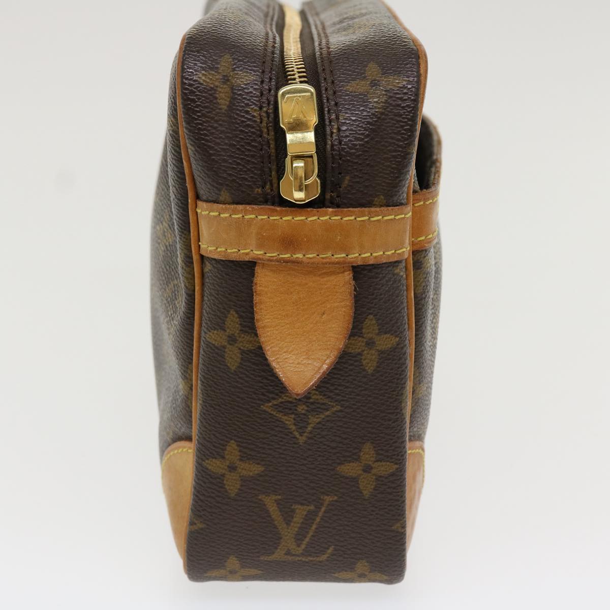 LOUIS VUITTON Monogram Compiegne 28 Clutch Bag M51845 LV Auth 37307