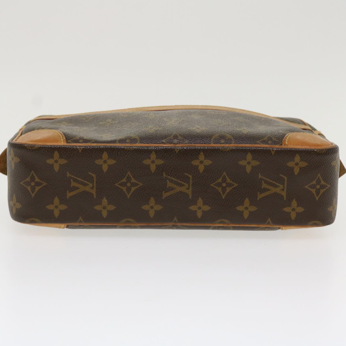 LOUIS VUITTON Monogram Compiegne 28 Clutch Bag M51845 LV Auth 37307