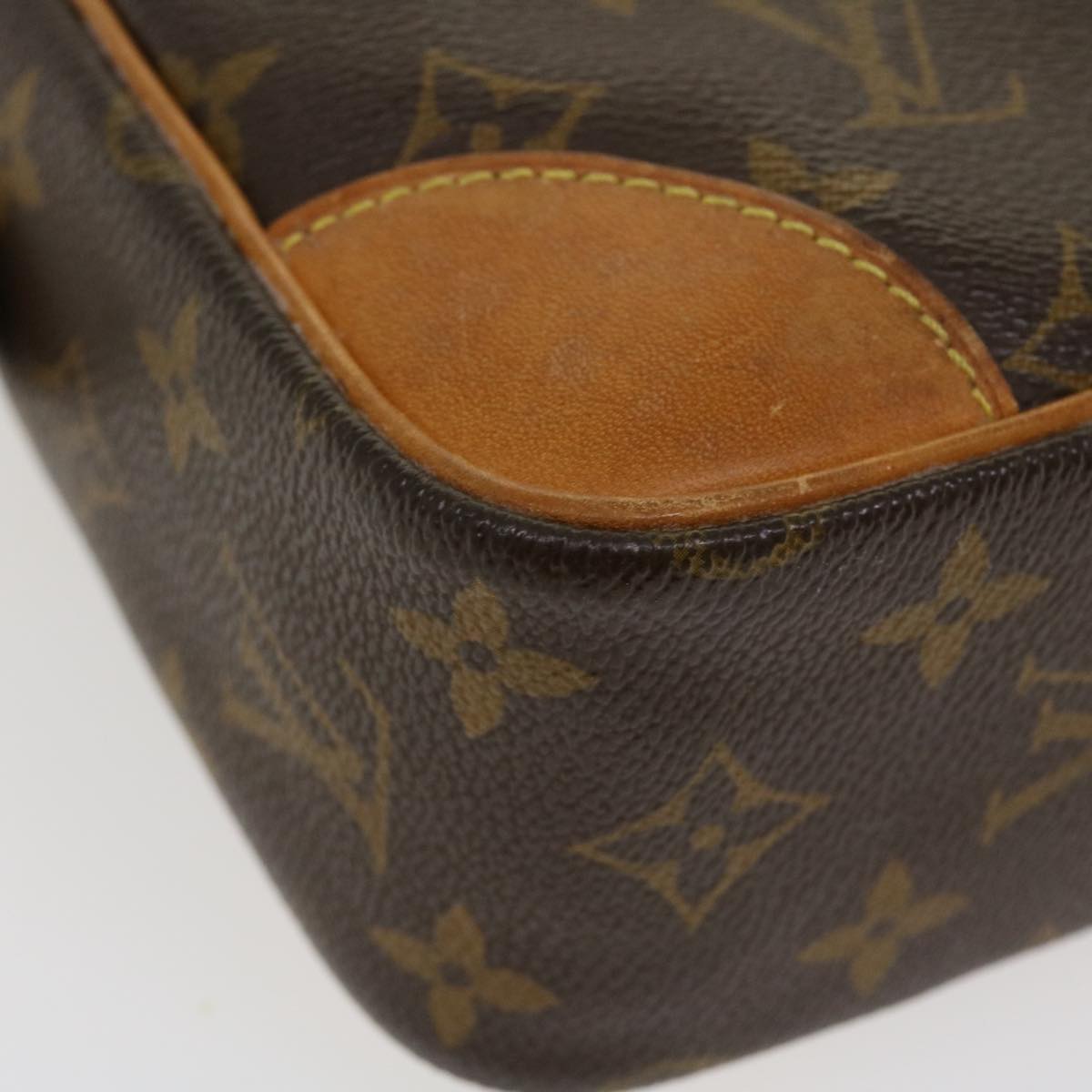 LOUIS VUITTON Monogram Compiegne 28 Clutch Bag M51845 LV Auth 37307