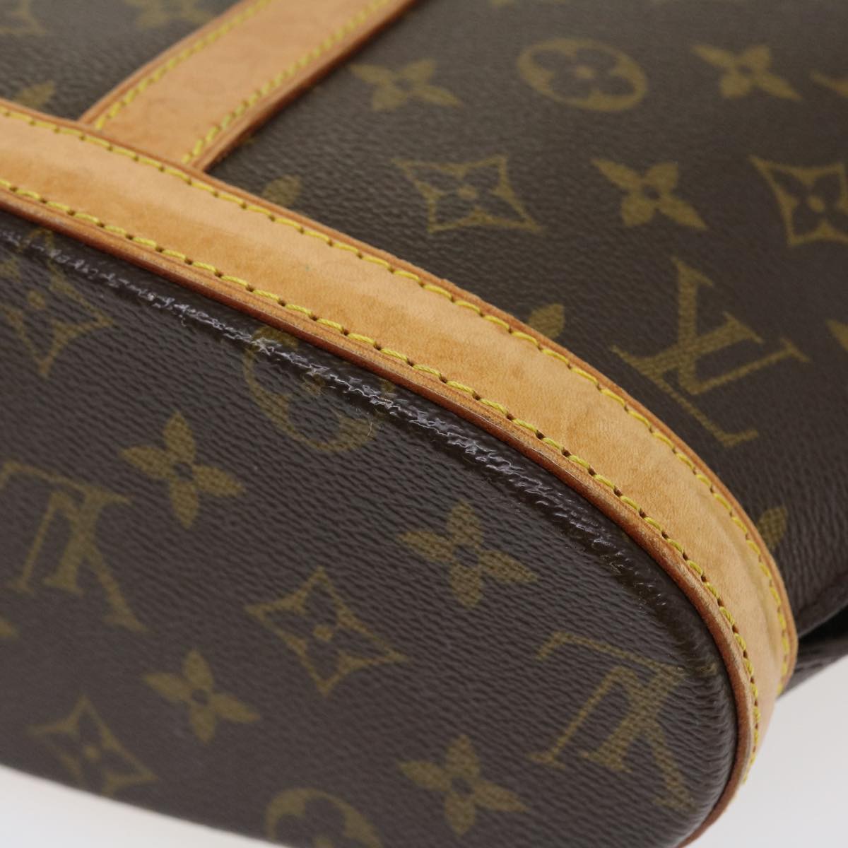 LOUIS VUITTON Monogram Babylone Tote Bag M51102 LV Auth 37318