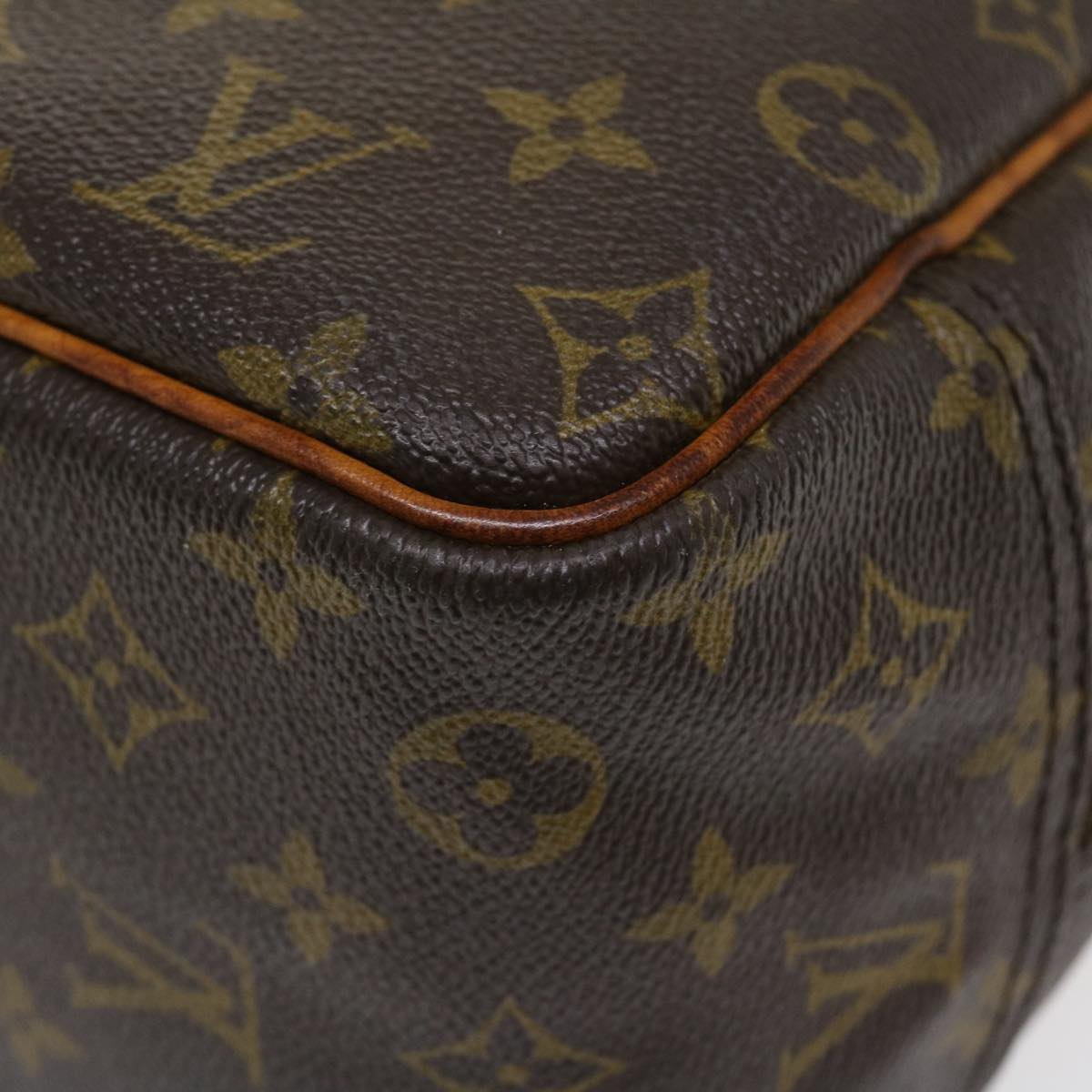 LOUIS VUITTON Monogram Deauville Hand Bag M47270 LV Auth 37431