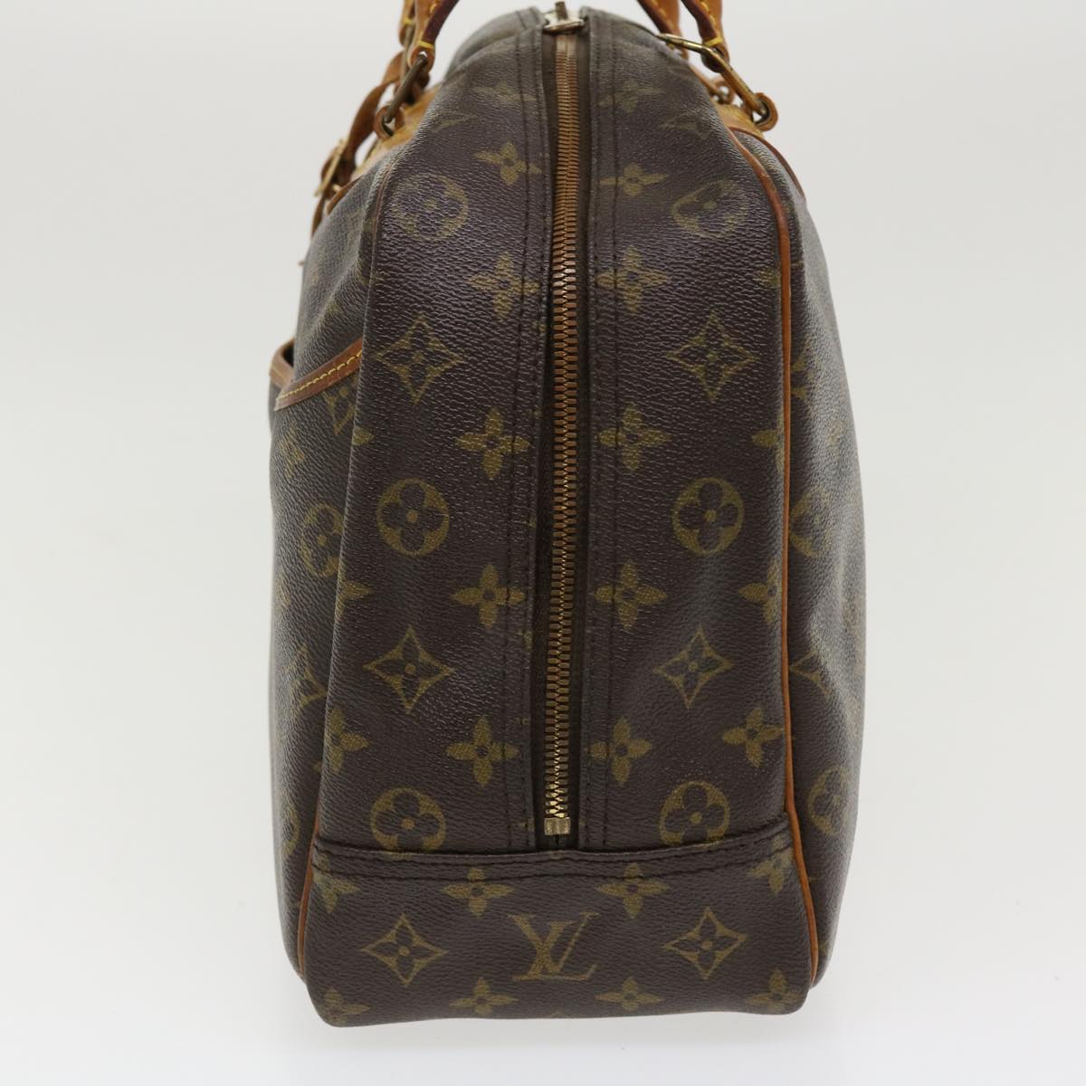 LOUIS VUITTON Monogram Deauville Hand Bag M47270 LV Auth 37431