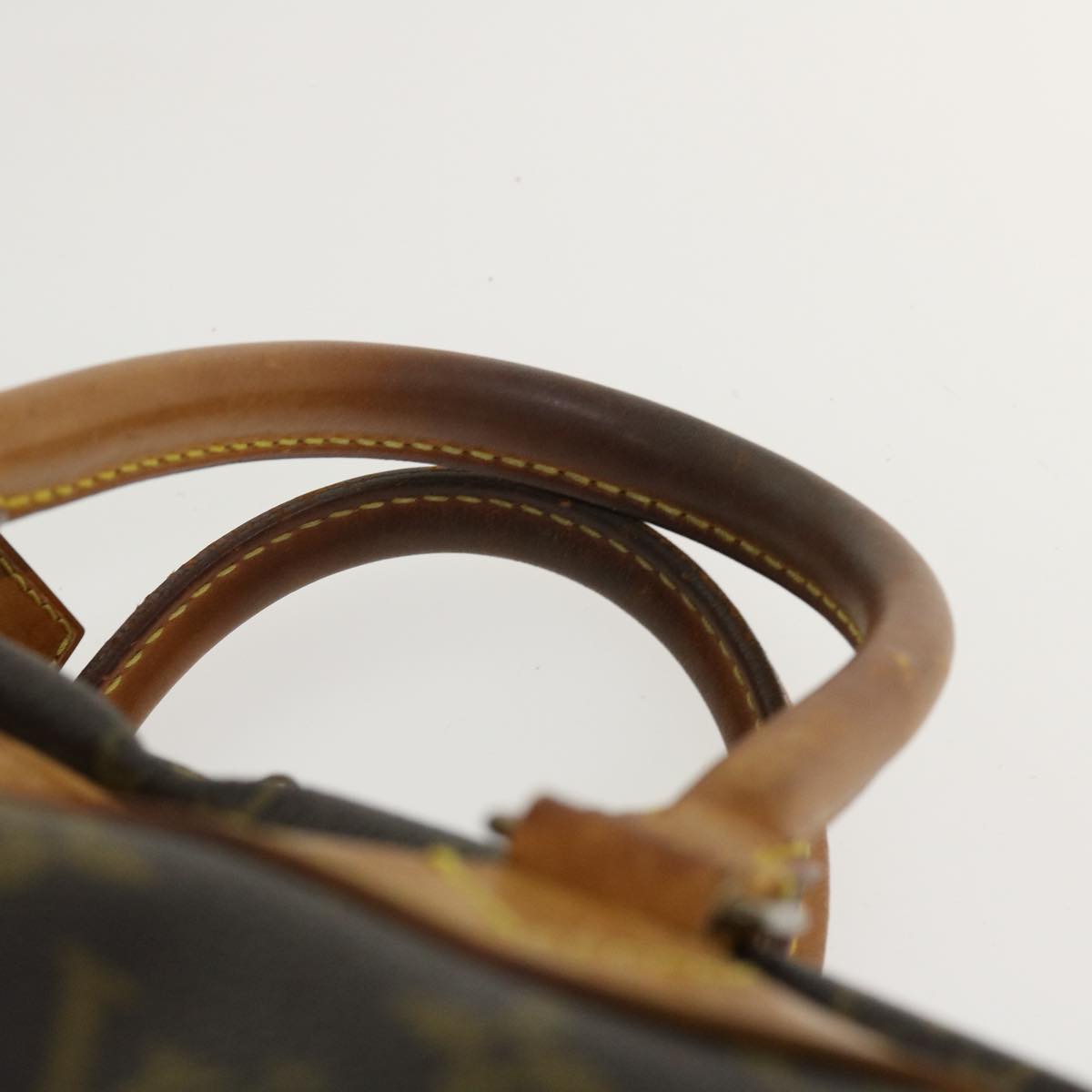 LOUIS VUITTON Monogram Deauville Hand Bag M47270 LV Auth 37431