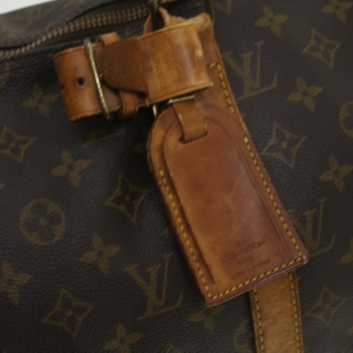 LOUIS VUITTON Monogram Keepall Bandouliere 50 Boston Bag M41416 LV Auth 37440