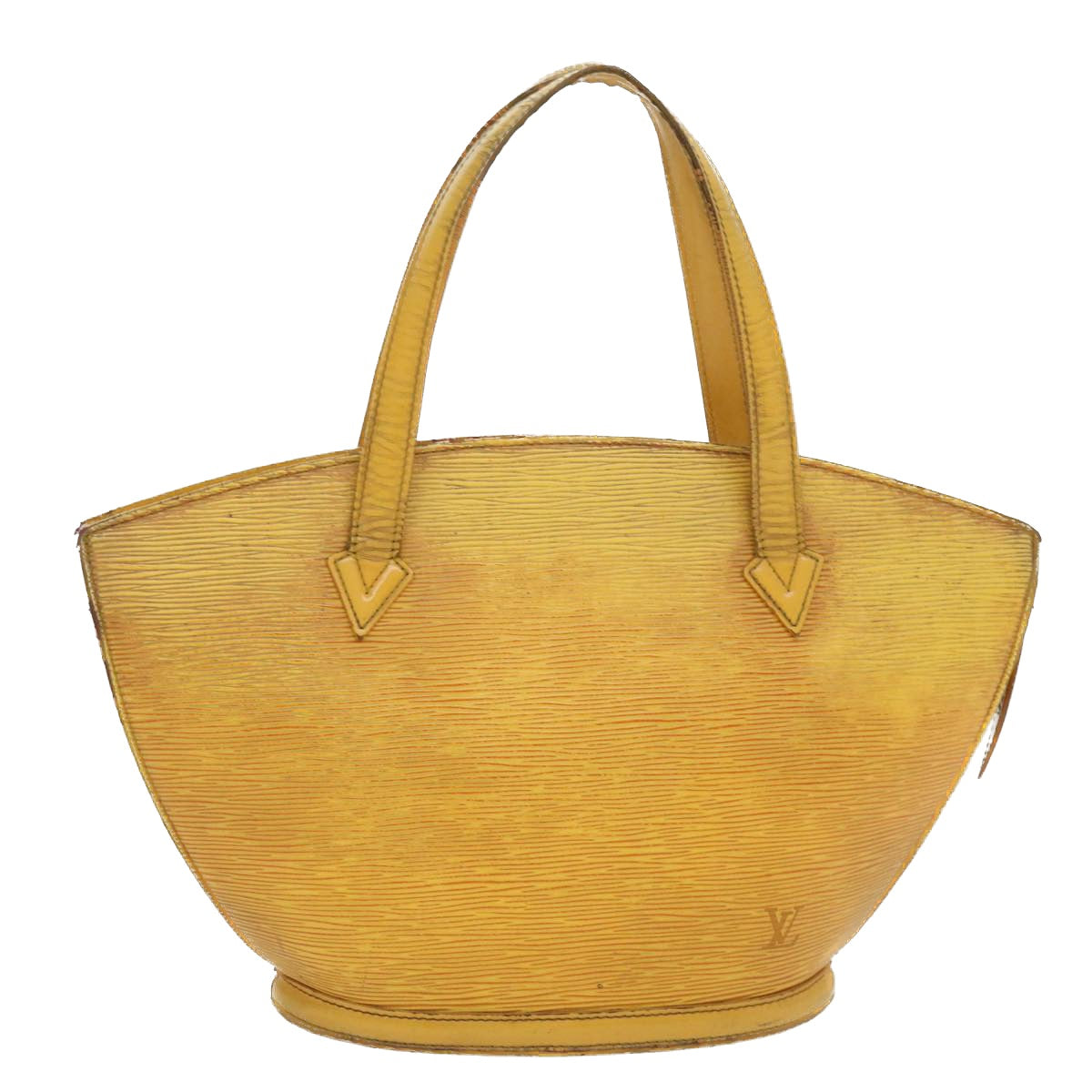 LOUIS VUITTON Epi Saint Jacques Hand Bag Yellow M52279 LV Auth 37441