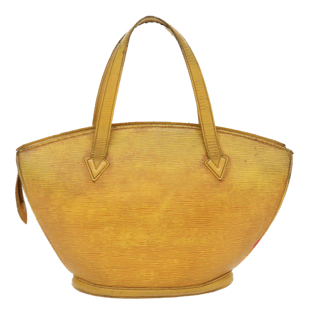 LOUIS VUITTON Epi Saint Jacques Hand Bag Yellow M52279 LV Auth 37441