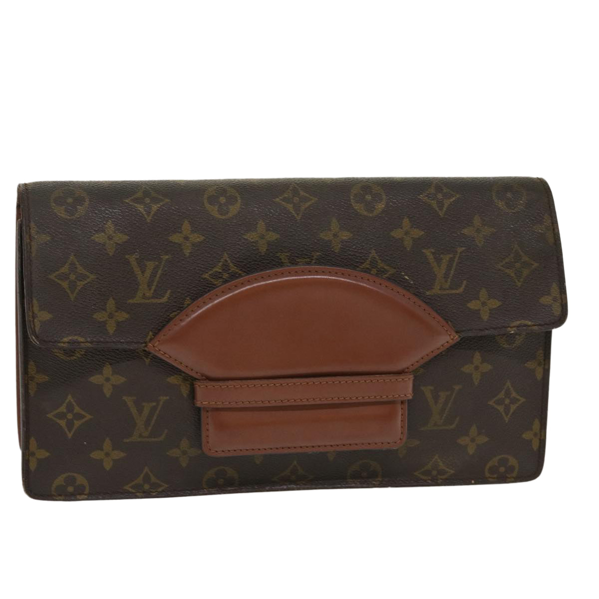 LOUIS VUITTON Monogram Chaillot Clutch Bag M51786 LV Auth 37447