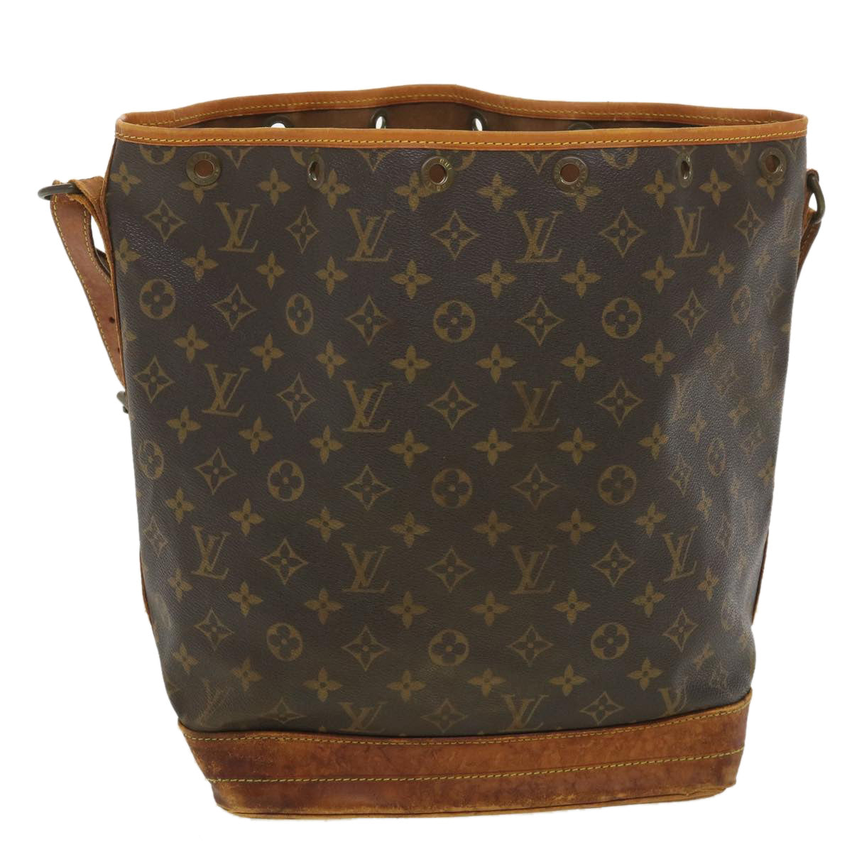 LOUIS VUITTON Monogram Noe Shoulder Bag M42224 LV Auth 37480