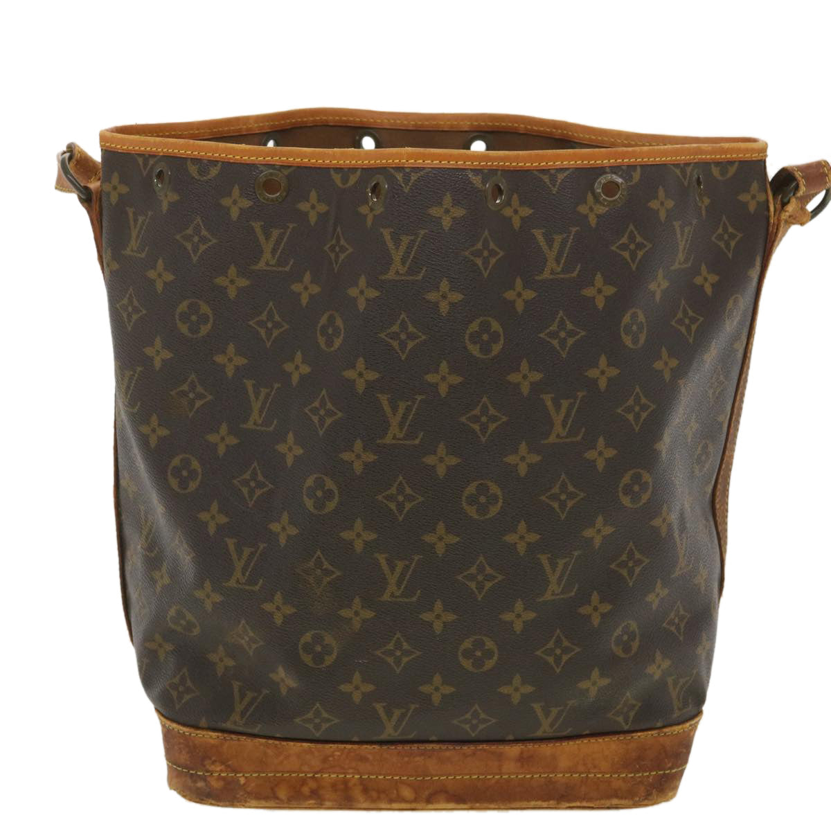 LOUIS VUITTON Monogram Noe Shoulder Bag M42224 LV Auth 37480