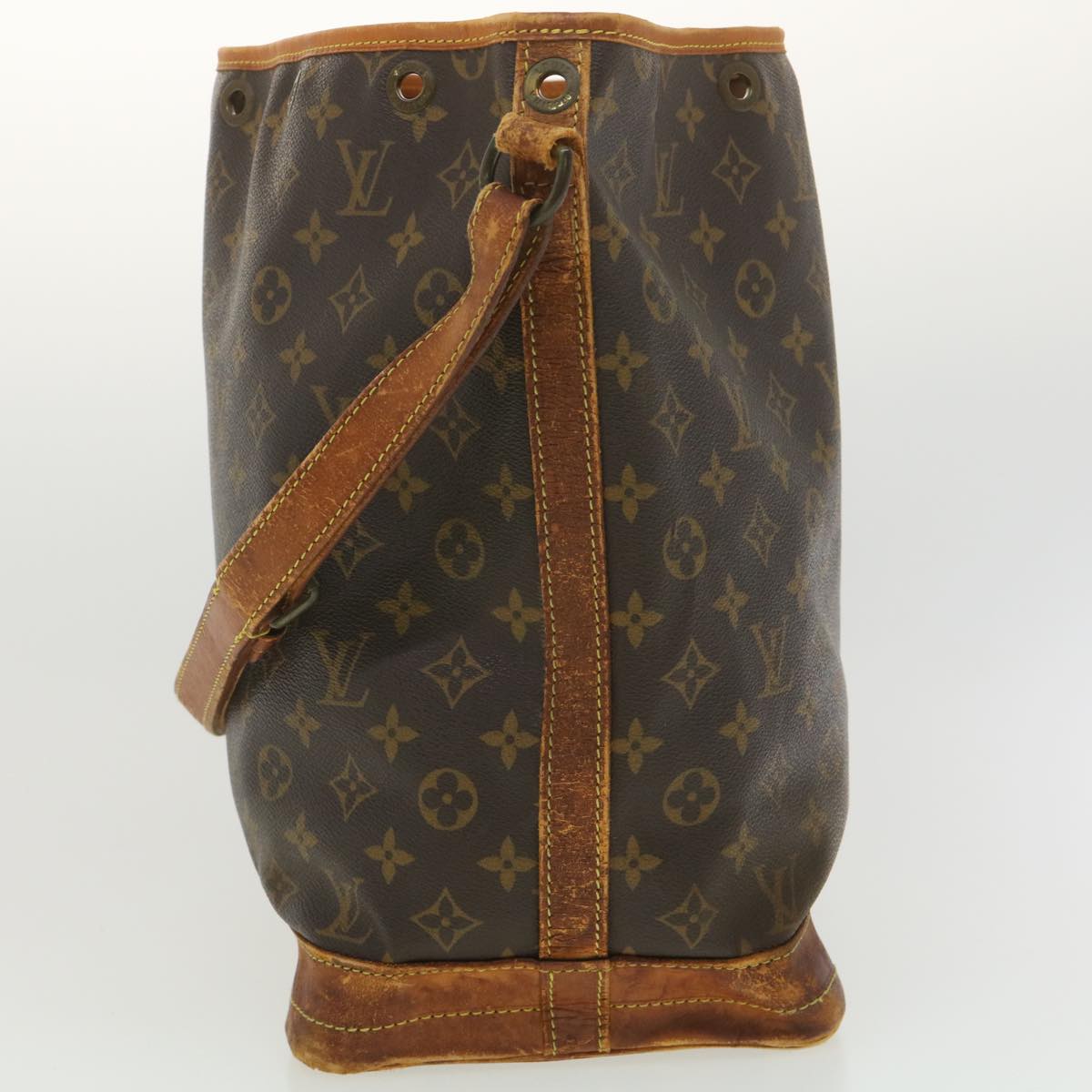 LOUIS VUITTON Monogram Noe Shoulder Bag M42224 LV Auth 37480