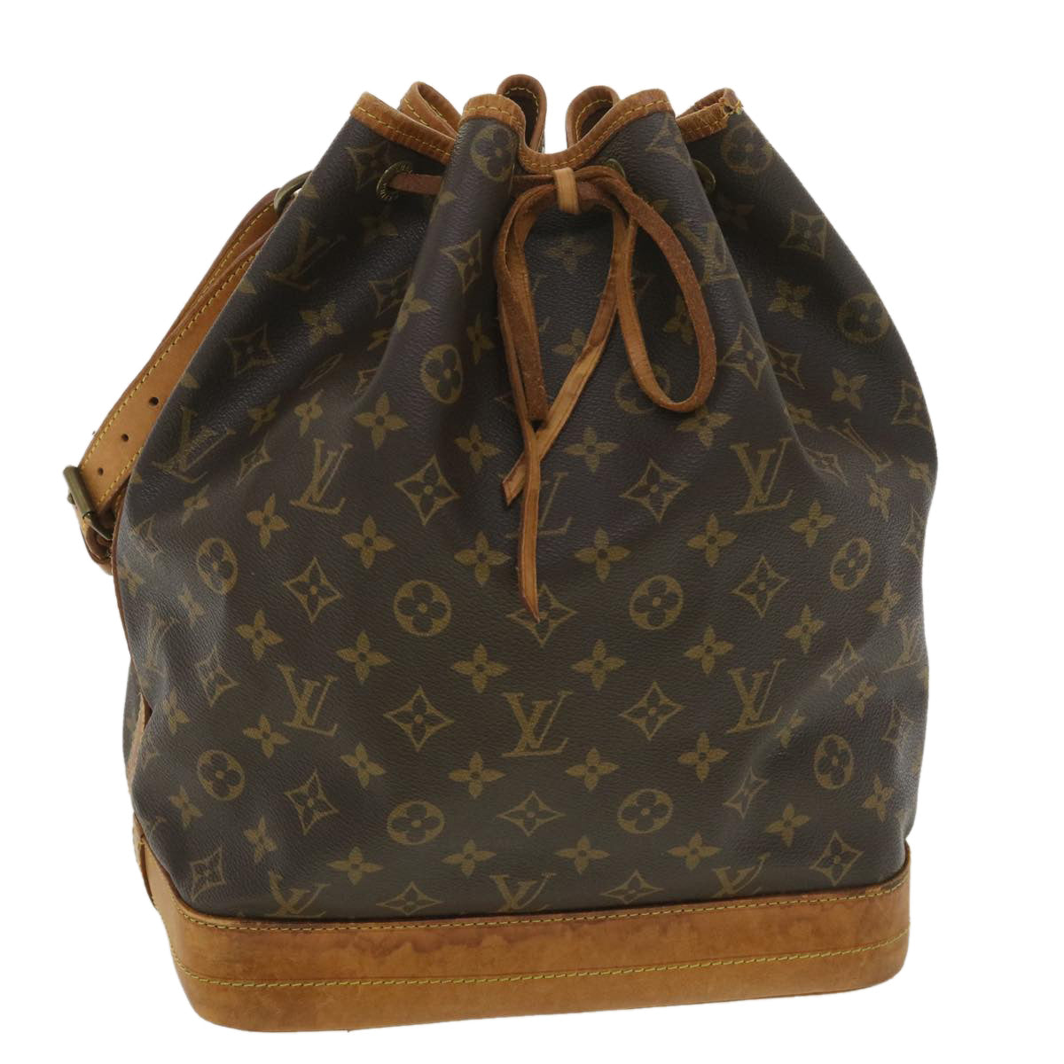 LOUIS VUITTON Monogram Noe Shoulder Bag M42224 LV Auth 37483