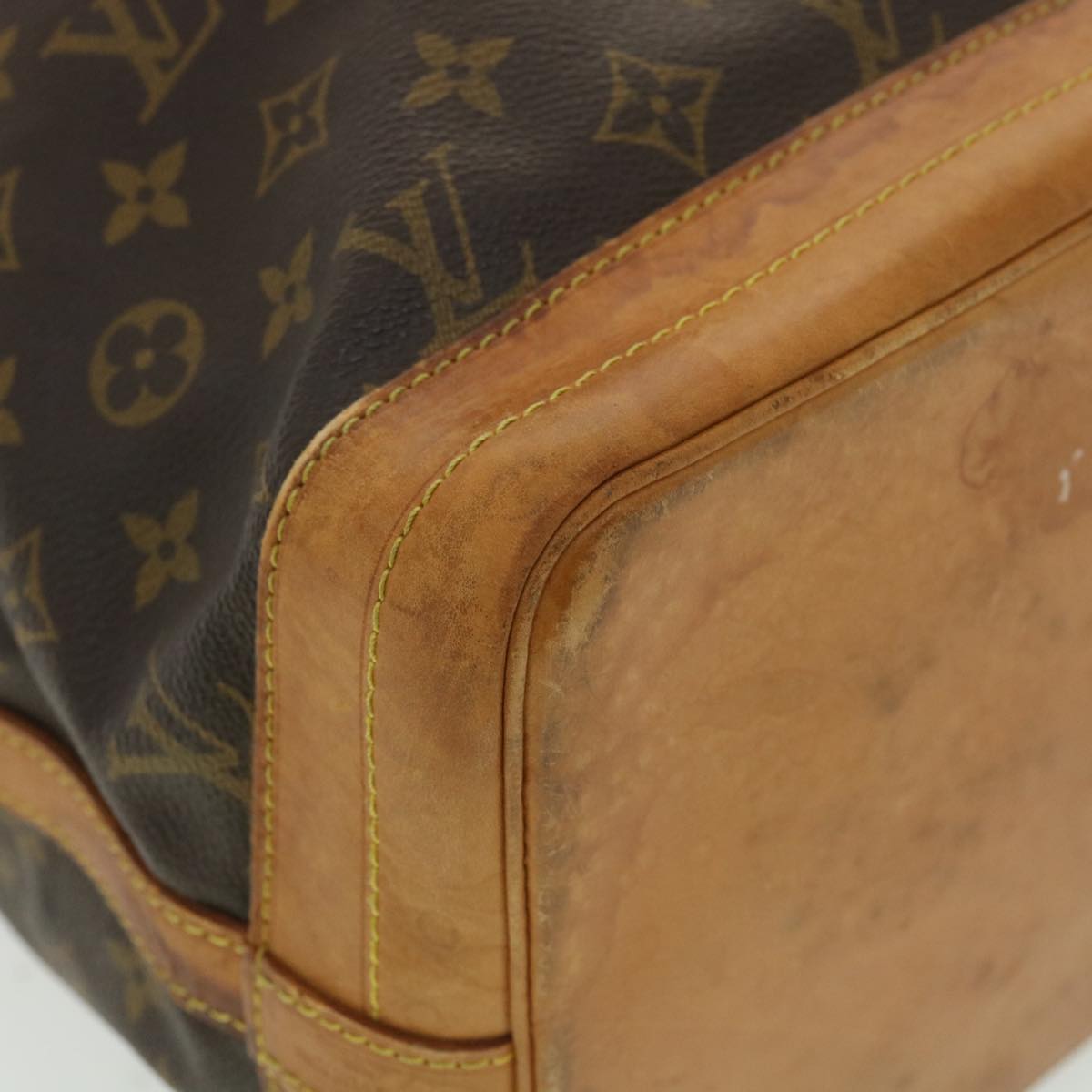 LOUIS VUITTON Monogram Noe Shoulder Bag M42224 LV Auth 37483