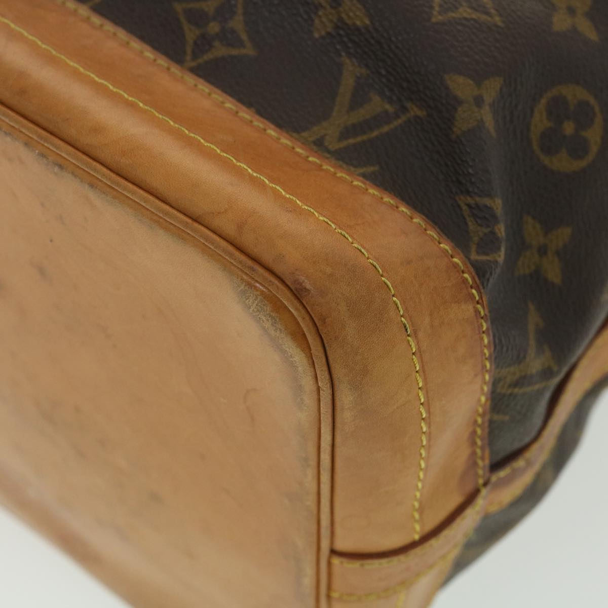 LOUIS VUITTON Monogram Noe Shoulder Bag M42224 LV Auth 37483