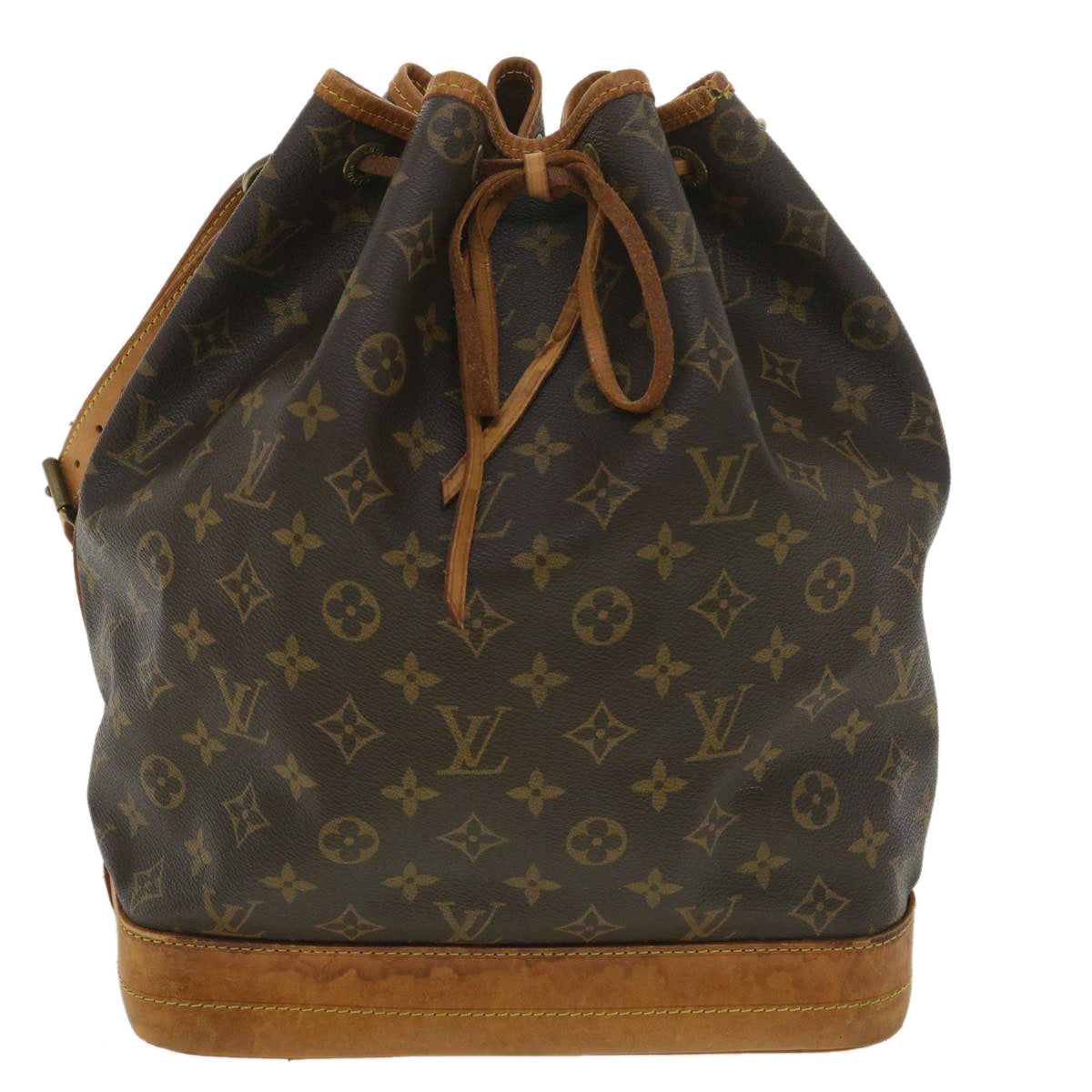 LOUIS VUITTON Monogram Noe Shoulder Bag M42224 LV Auth 37483