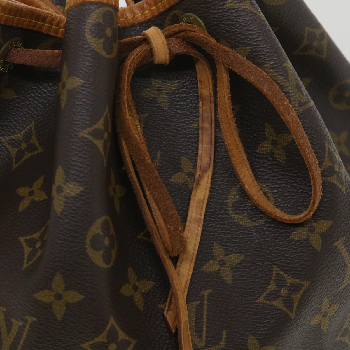 LOUIS VUITTON Monogram Noe Shoulder Bag M42224 LV Auth 37483