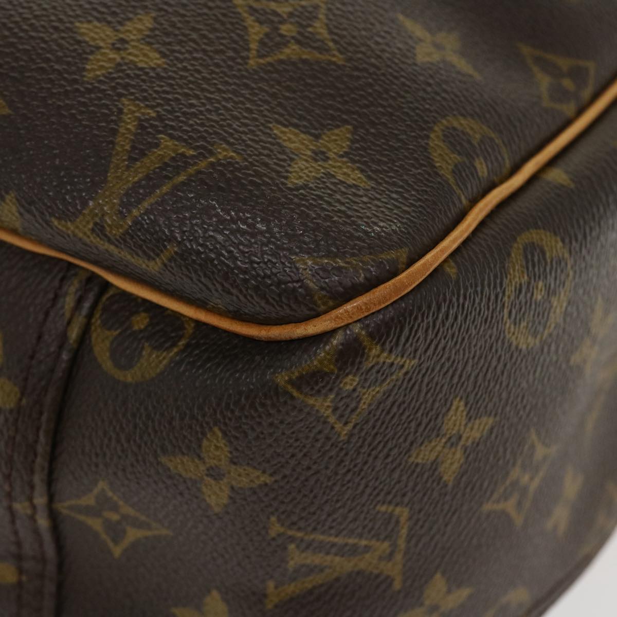 LOUIS VUITTON Monogram Excursion Hand Bag M41450 LV Auth 37484