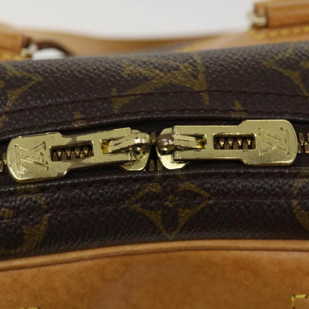 LOUIS VUITTON Monogram Excursion Hand Bag M41450 LV Auth 37484